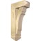 Ekena Millwork Olympic Arts and Crafts Rough Sawn Bracket w/ Offset Brace, Douglas Fir, 6"W x 14"D x 26"H BKT0604X14X26OLY03RDF - alternate 1